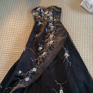 Black Dress for prom or special occasions - sz2, 5’1